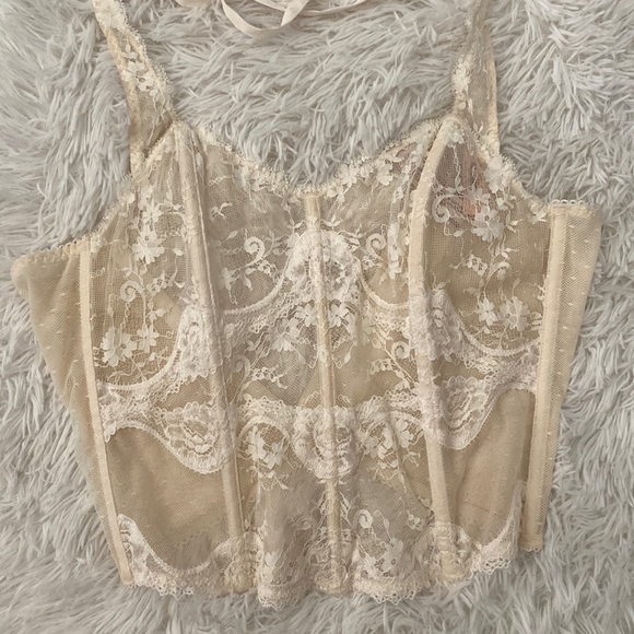 Victoria's Secret Tops Nwt Victorias Secret Lace Halter Corset Poshmark